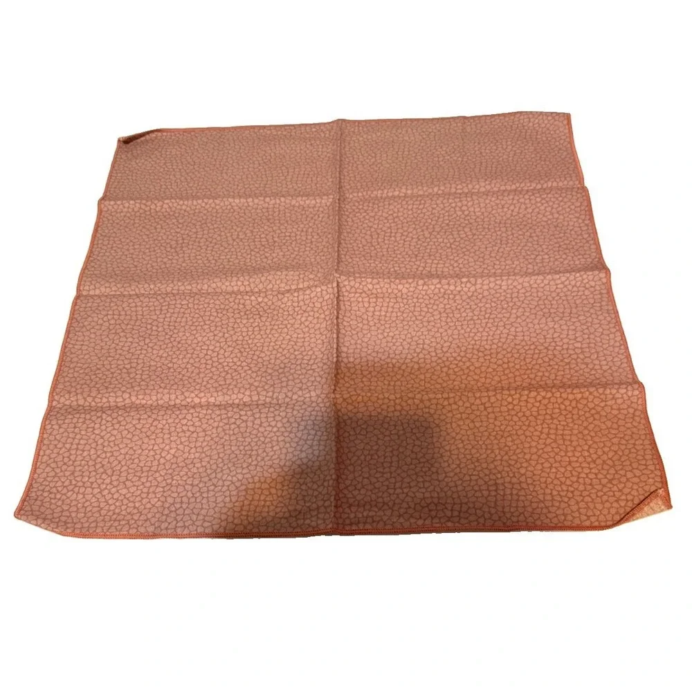 Vintage Mid Century Napkins Thick Burnt Orange 17